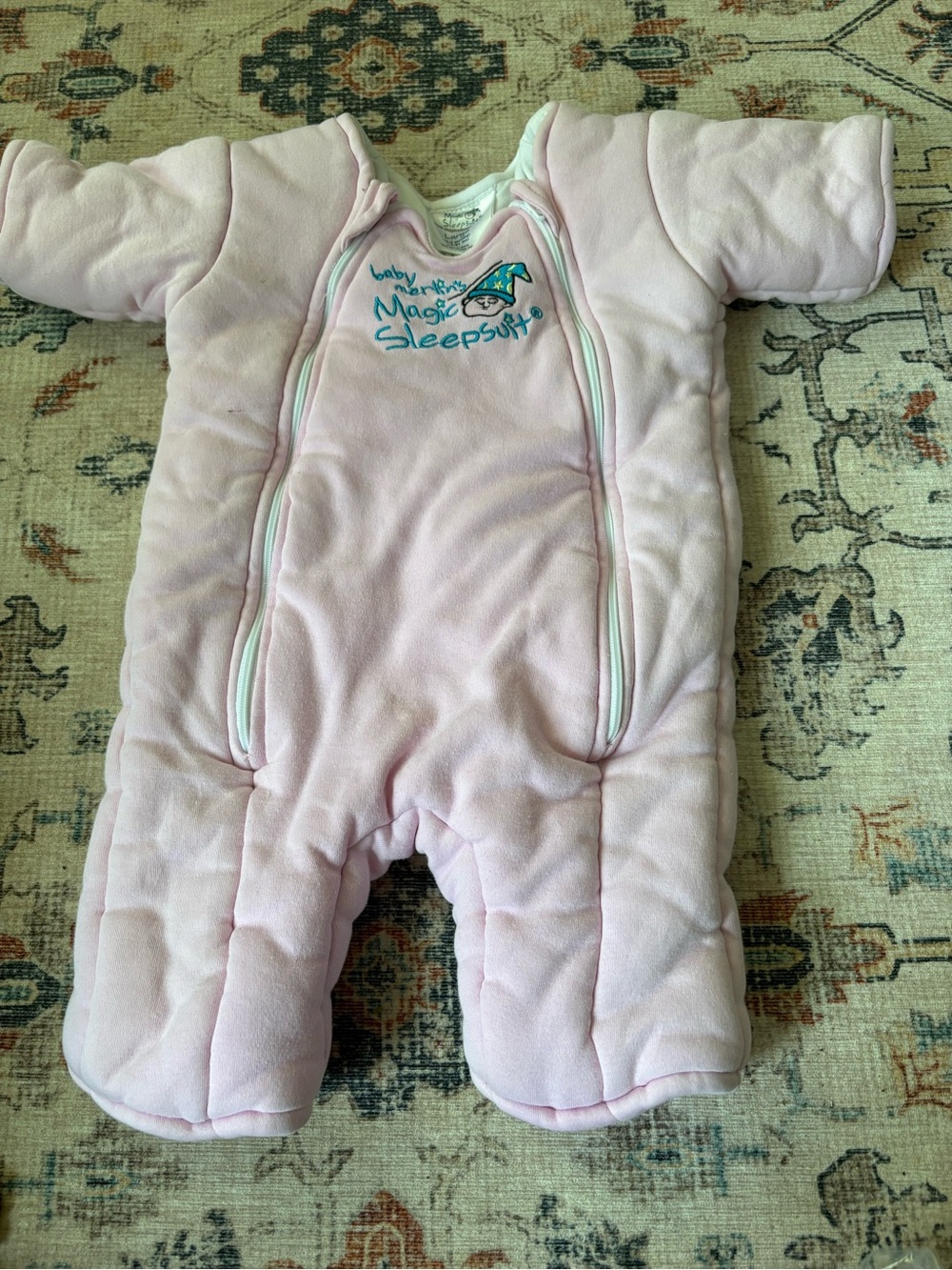 Baby Merlin’s Magic Sleepsuit – Pink – Size Large 6–9 Months - Picture 2 of 2